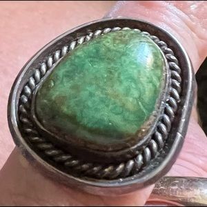 Very sharp Turquoise Ring